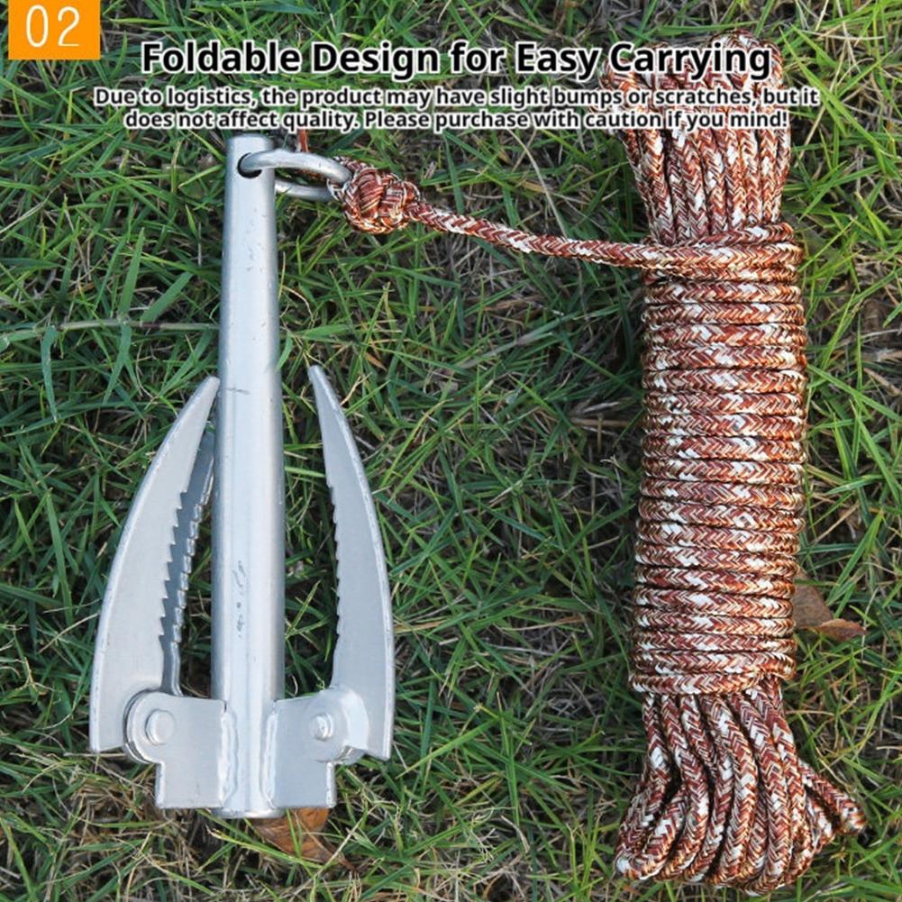 Fishing Boat Anchor - Gancio da traino per esterni, strumento