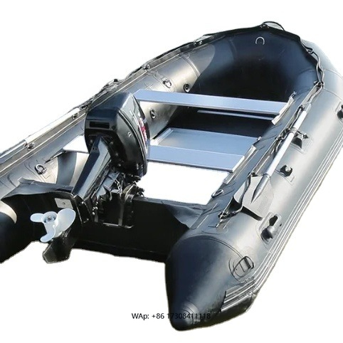 Fishing Boat Aluminum - Barca da pesca gonfiabile con fondo