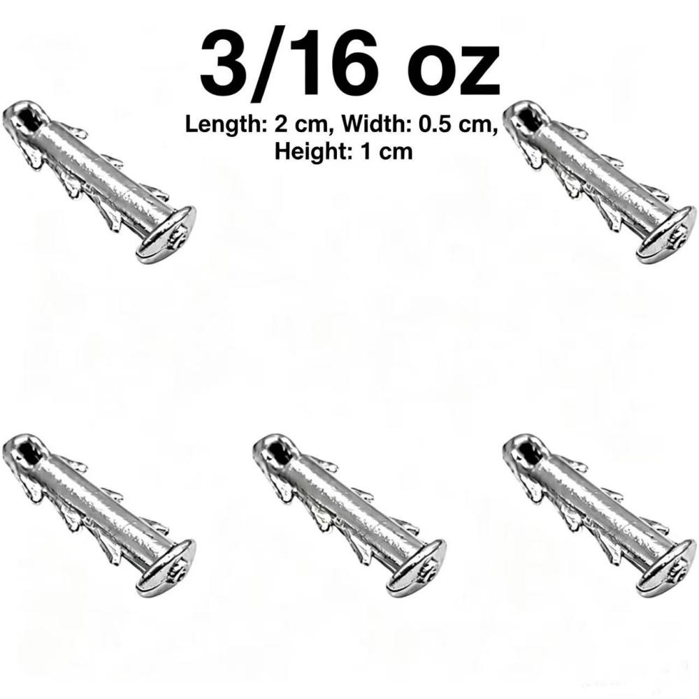 Fishing Boat Anchor - 5 Pezzi Pesi per Esche a