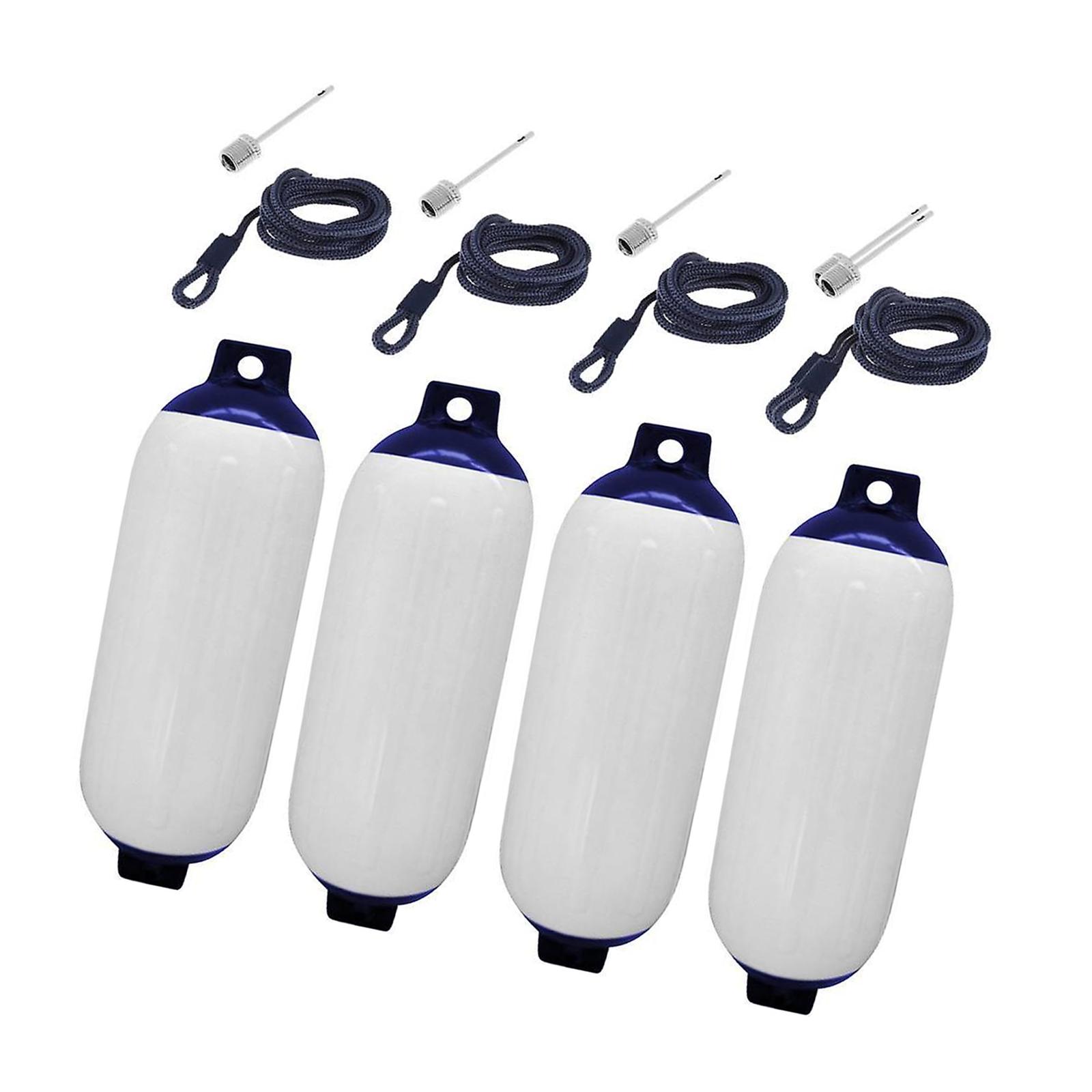 Fishing Boat Trailer - Set di 4 Parabordi per Barche,