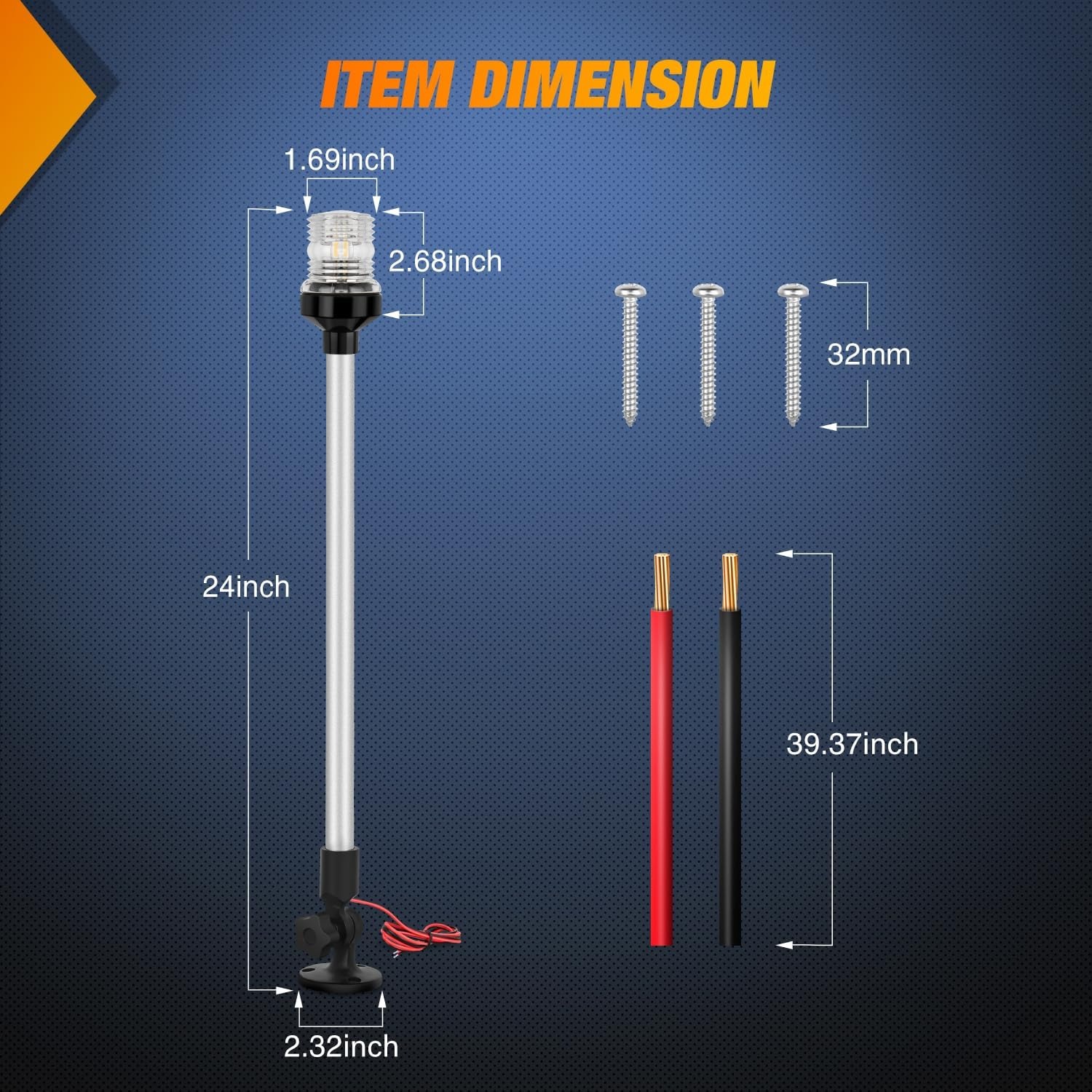 Luce di Poppa Marina Nilight p - Fishing Boat Navigation Light recensione e prezzo