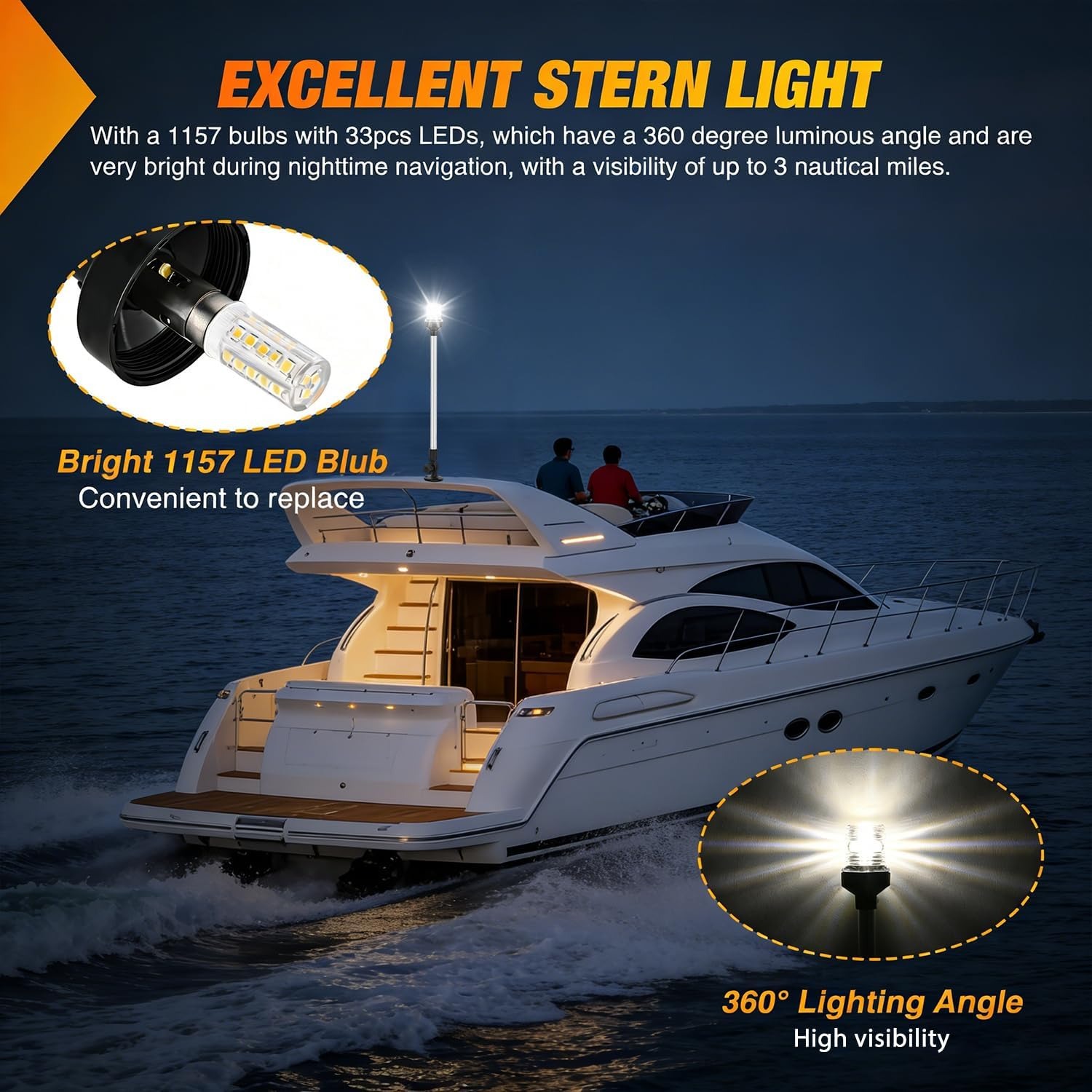 Luce di Poppa Marina Nilight p - Fishing Boat Navigation Light recensione e prezzo