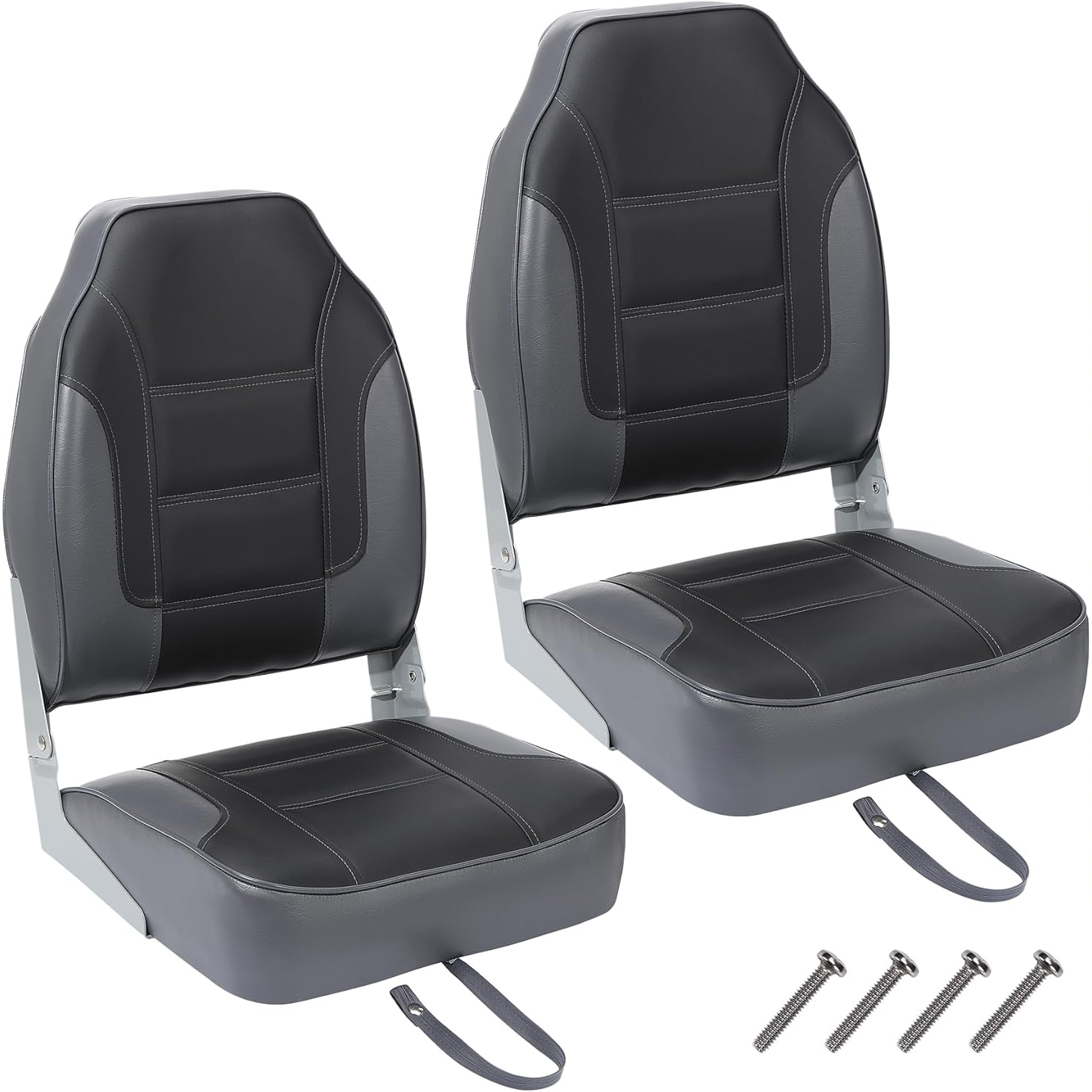 Set di 2 Sedili Pieghevoli per - Fishing Boat Seat recensione e prezzo